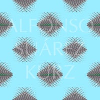 a blue background with the words alfonso suzar kürz